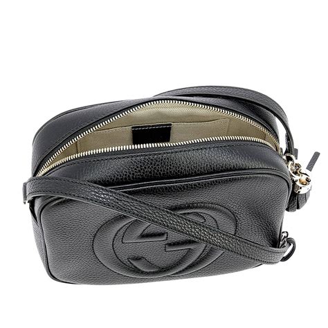 borsa gucci monogramma in tessuto nera|Gucci borse.